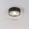 All copper aisle balcony led ceiling light
