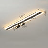 Modern simple long strip LED restaurant ceiling light