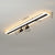 Modern simple long strip LED restaurant ceiling light