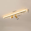 Modern simple long strip LED restaurant ceiling light
