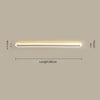 Minimalist long strip LED wall light