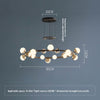 Creative molecular chandelier