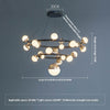 Creative molecular chandelier