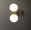 All copper aisle wall lamp