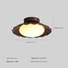 Japanese retro personality ceiling lamp