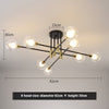 Nordic geometric lines magic beans chandelier