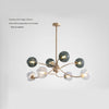 Nordic creative magic beans glass chandelier