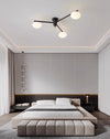 All-copper creative magic bean glass living room ceiling lamp