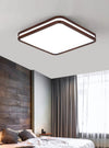 Solid wood LED ceiling light