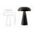 Nordic Mushroom Wireless Charging Desk Lamp