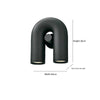 Creative personality U-shaped wall lamp