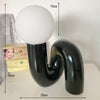 Creative personality glass table lamp