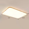 Ultra-thin solid wood LED ceiling light