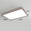 Solid wood LED ceiling light