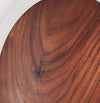 Walnut Round Bedroom Bedside Wall Lamp