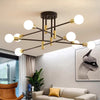 Nordic geometric lines magic beans chandelier