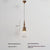 Japanese style wabi-sabi style solid wood vintage chandelier