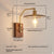 Vintage Brass Bedside Wall Lamp