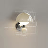 Cream style mushroom bedroom bedside wall lamp