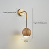 Chinese style light luxury bedroom wall lamp