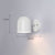 Nordic creative macaron living room bedroom LED wall lamp