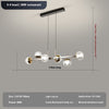 Light luxury spherical magic bean chandelier