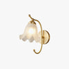 French retro lily of the valley flower wall lamp