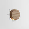 Solid wood bedroom bedside decorative wall lamp