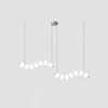 Copper Acrylic Pearl Necklace Pendant Light