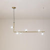 Nordic restaurant bar glass pendant light