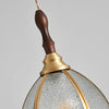 American retro stained glass small chandelier