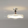 Cream style creative wave ceiling lamp