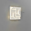 Creative art rhombus background wall light