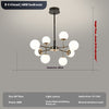 Light luxury spherical magic bean chandelier