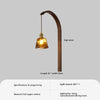 Medieval wabi-sabi style brass retro Nordic study living room bedroom bedside bathroom restaurant corridor wall lamp