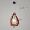 Wabi-sabi style water drop dining pendant lamp