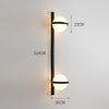 Nordic green plant outdoor corridor wall lamp