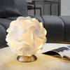 Bedroom spherical petal table lamp