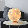 Bedroom spherical petal table lamp