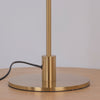 Blossi Table Lamp Modernism Golden Glass Shaded Table Lamp for Bedroom