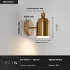 Medieval style solid wood wall lamp