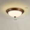 American retro LED ceiling lamp