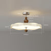 French cream style bedroom ceiling lamp