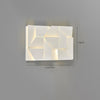 Creative art rhombus background wall light