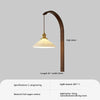 Medieval wabi-sabi style brass retro Nordic study living room bedroom bedside bathroom restaurant corridor wall lamp