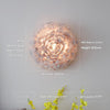 Nordic Feather Bedroom Bedside Wall Lamp