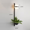 Nordic green plant outdoor corridor wall lamp