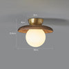 Walnut Aisle Ceiling Light