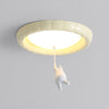 Children's room bear ceiling lamp