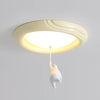 Children's room bear ceiling lamp